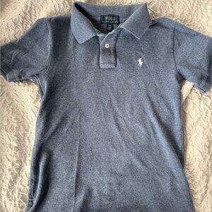 Boys blue Polo size small (8), used like new